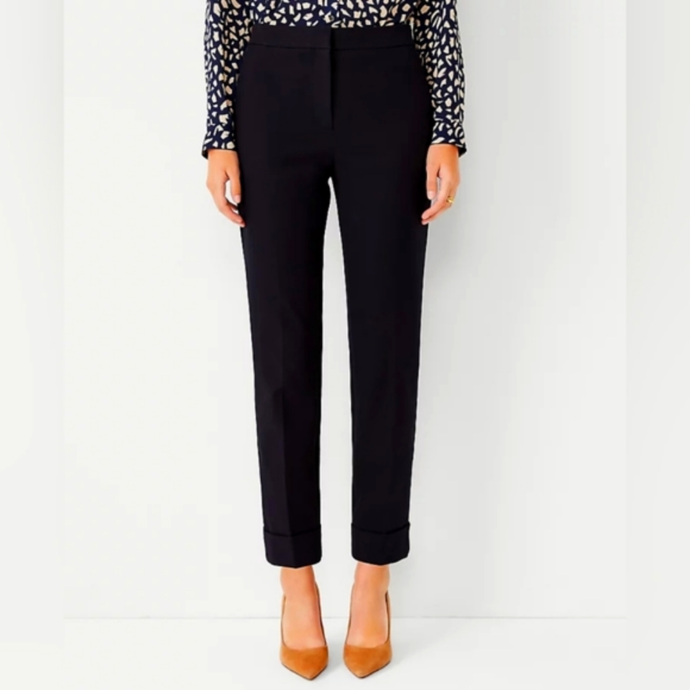 Ann Taylor wool blend ankle length trousers